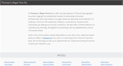 Desktop Screenshot of meyerfineart.com